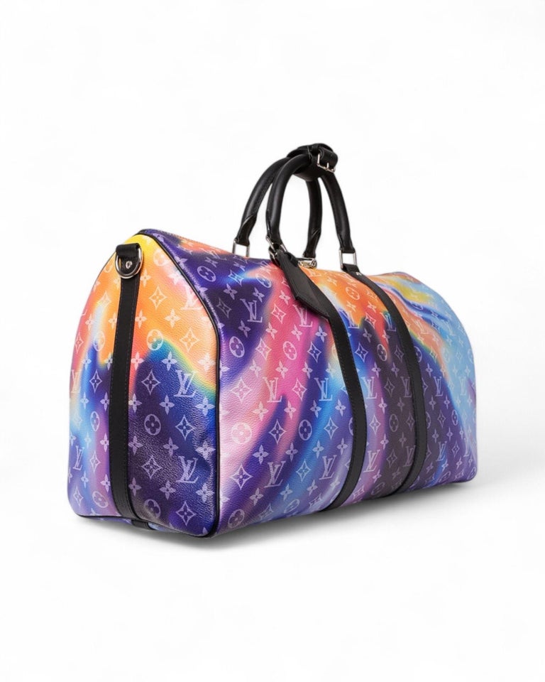 Monogram Eclipse Color Changing Louis Vuitton Duffle Louis Vuitton