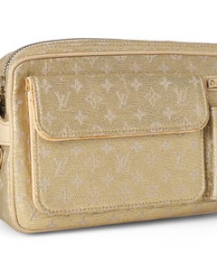 Borsa a spalla Louis Vuitton Mini Lin Shine Mckenna L.E.