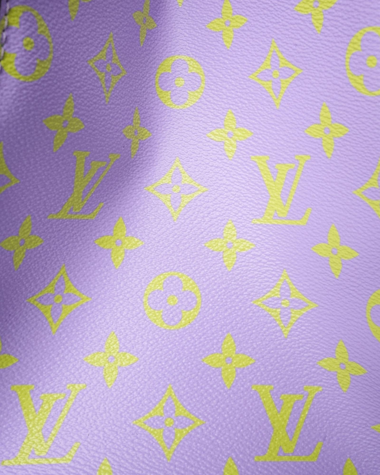 Borsa a spalla Louis Vuitton Onthego GM Monogram Giant Multicolor Fluo 6