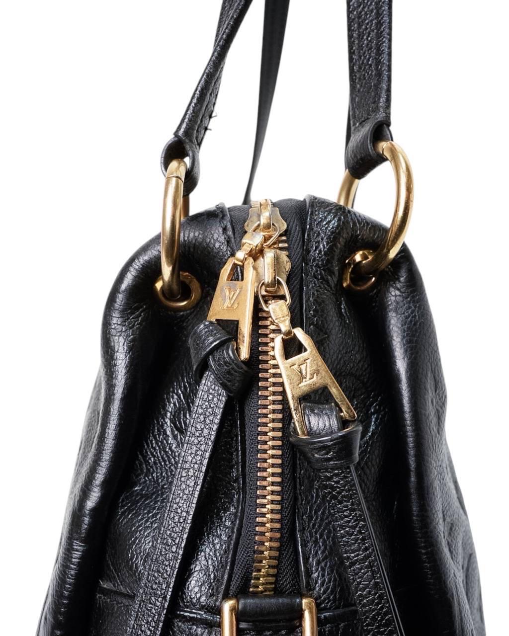 Borsa a spalla Louis Vuitton Ponthieu MM Pelle Empreinte Monogramm Nera, Borsa a spalla 8