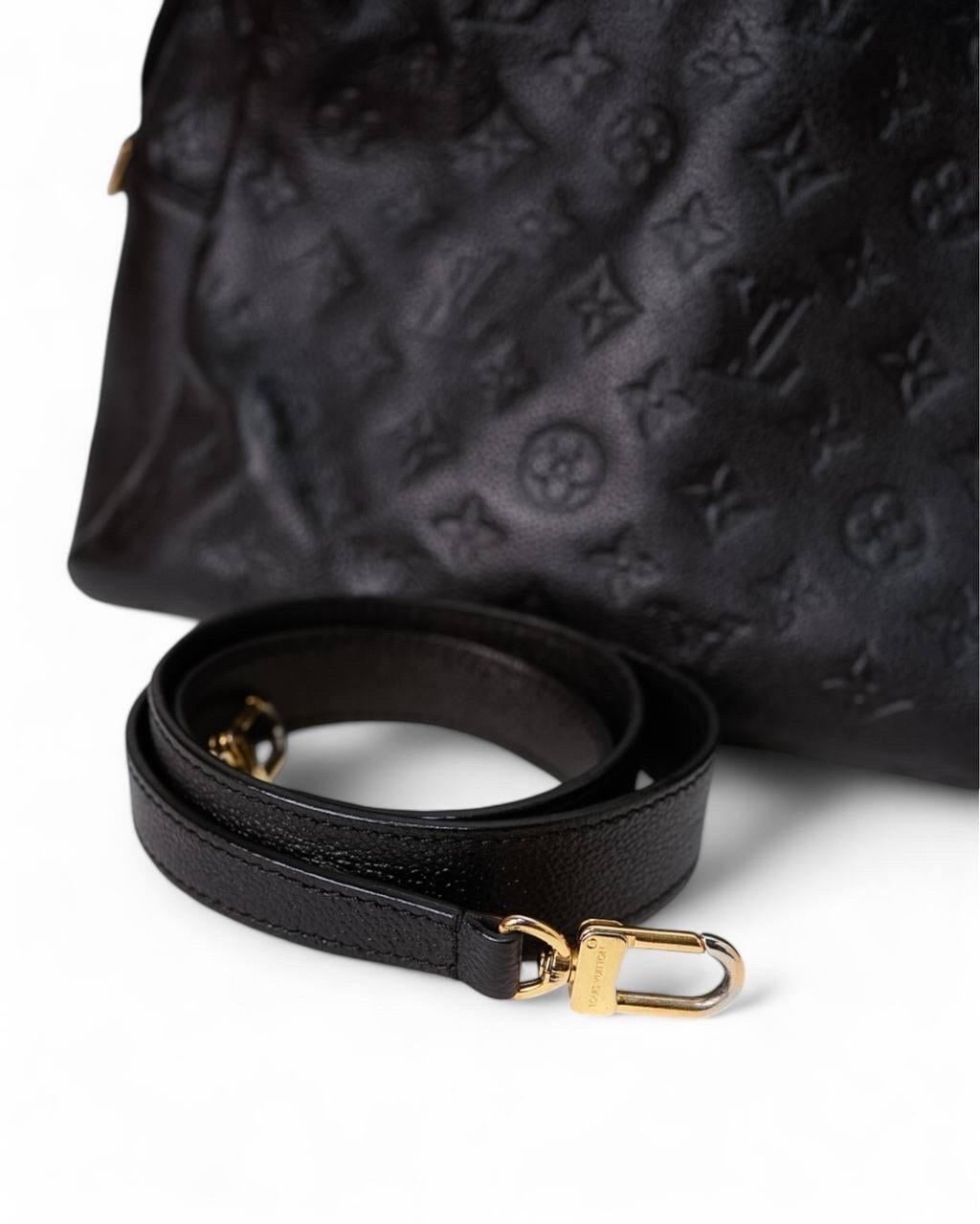Borsa a spalla Louis Vuitton Ponthieu MM Pelle Empreinte Monogramm Nera, Borsa a spalla 4