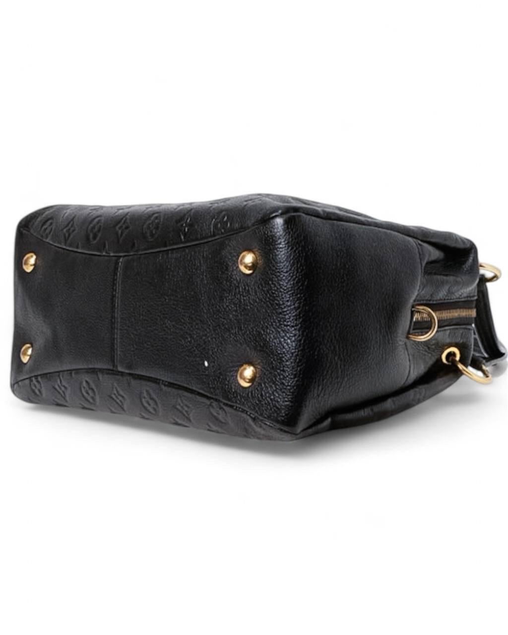 Borsa a spalla Louis Vuitton Ponthieu MM Pelle Empreinte Monogramm Nera, Borsa a spalla 5
