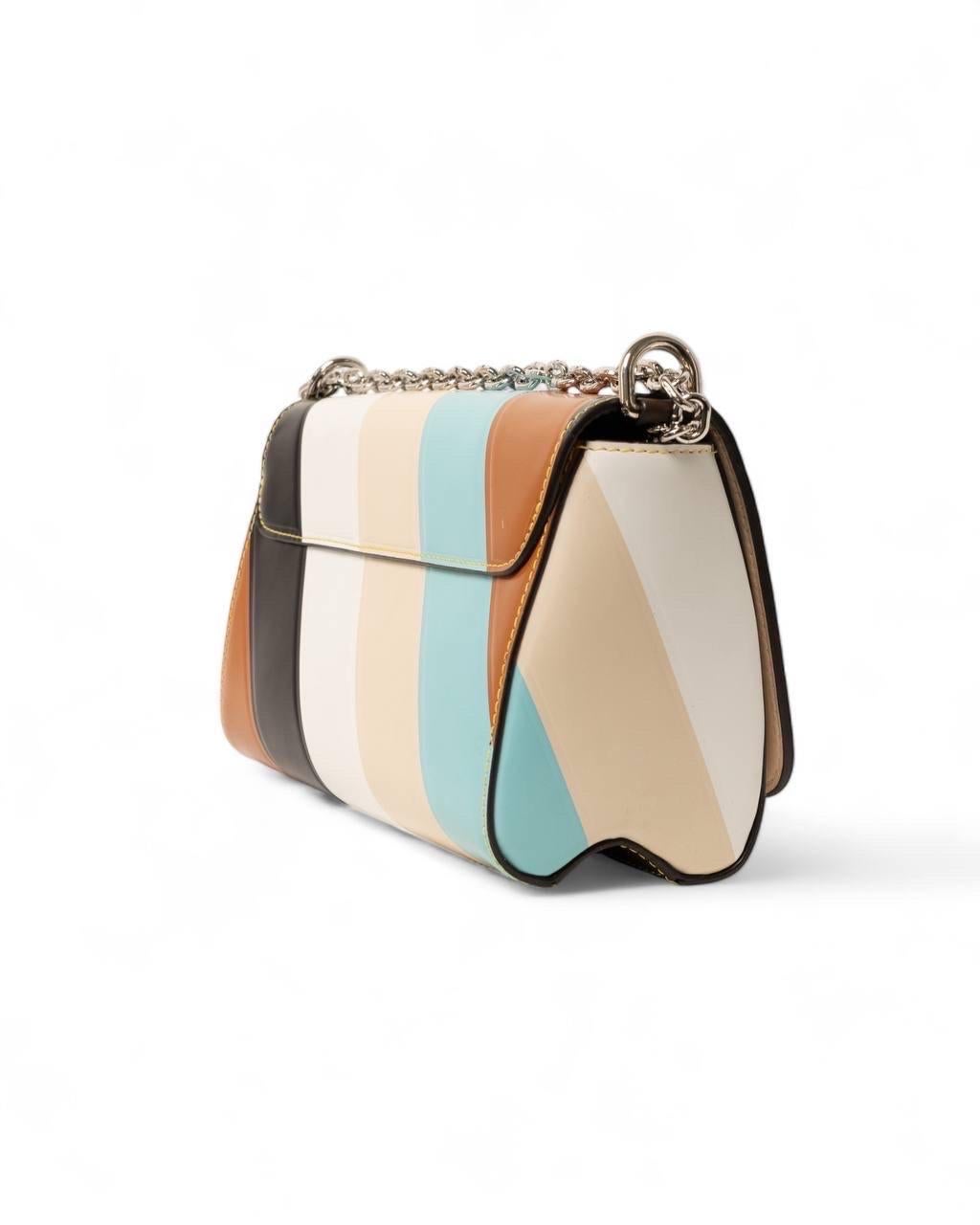 Borsa A Spalla Louis Vuitton Twist Stripes MM 6