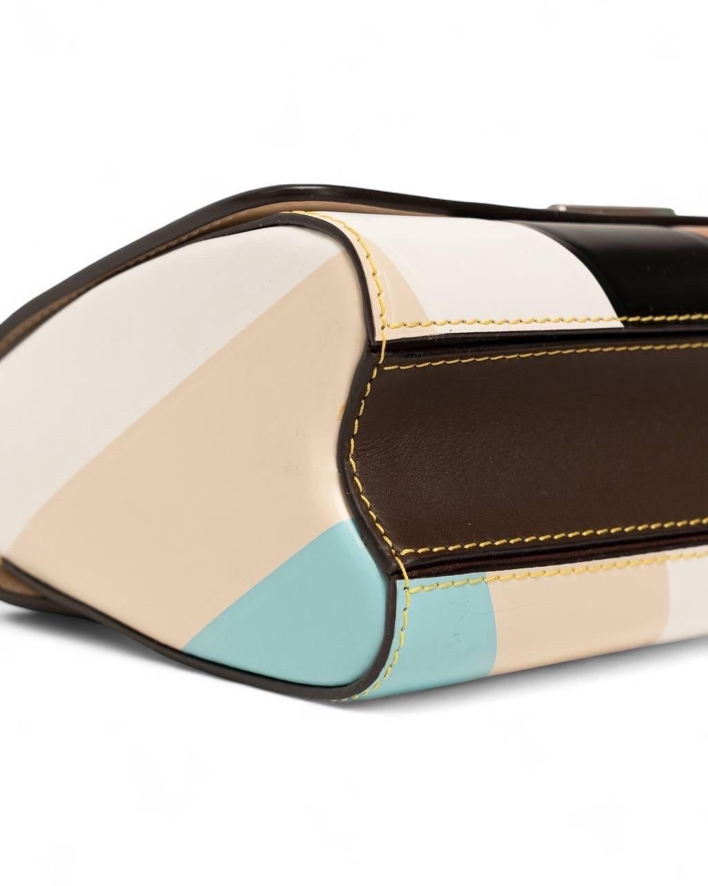 Borsa A Spalla Louis Vuitton Twist Stripes MM 2