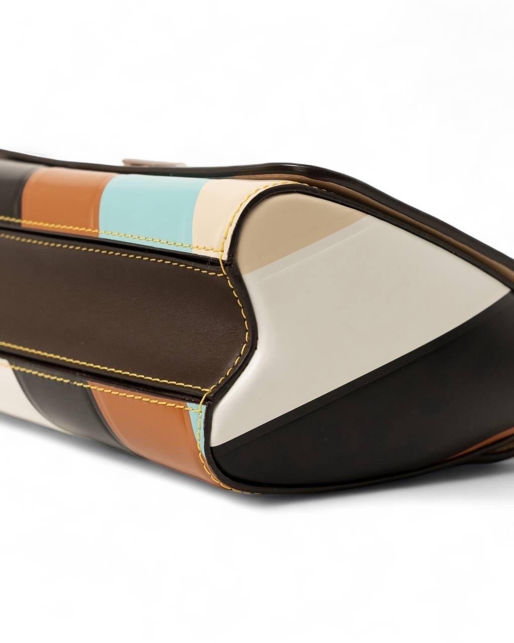 Borsa A Spalla Louis Vuitton Twist Stripes MM 3