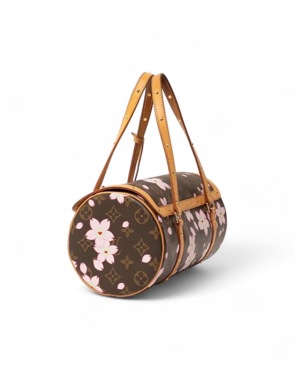 Borsa a Spalla Louis Vuitton x Takashi Murakami Papillon Cherry L.E. 2