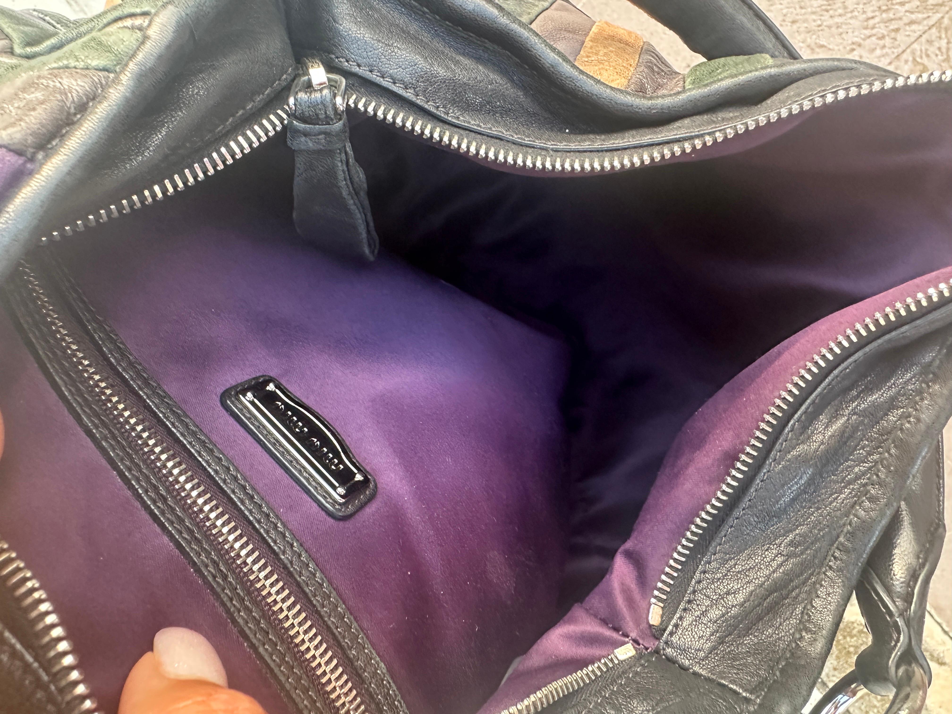 Borsa a spalla Miu Miu in pelle 8