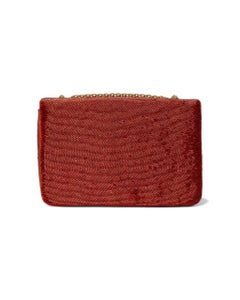 Borsa a spalla Valentino One Stud L.E. Rossa