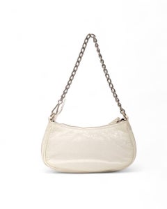 Borsa a Tracolla Balenciaga Le Cagole Mini Bianca, Borsa a Tracolla