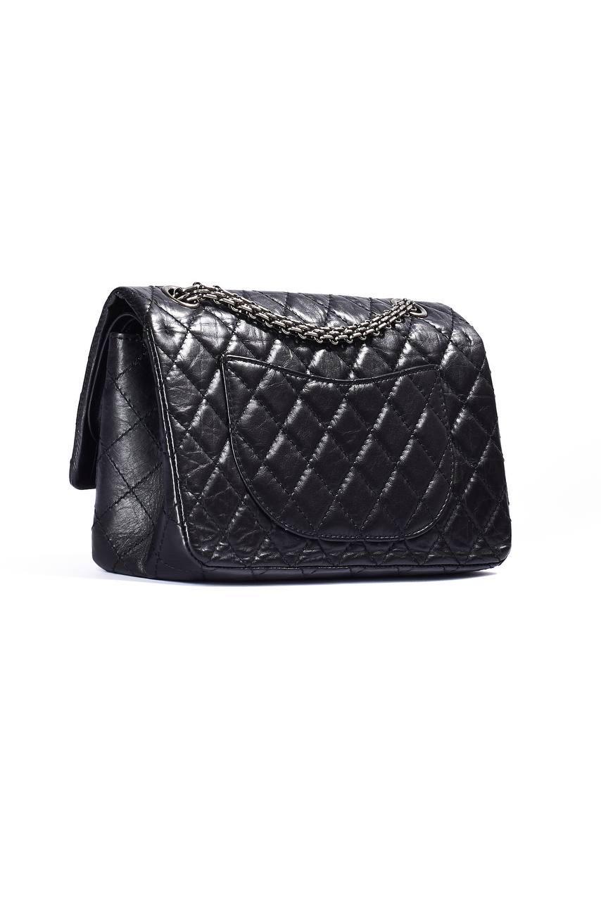 Women's Borsa A Tracolla Chanel 2.55 Reissue Lucky Charm Paris Nera