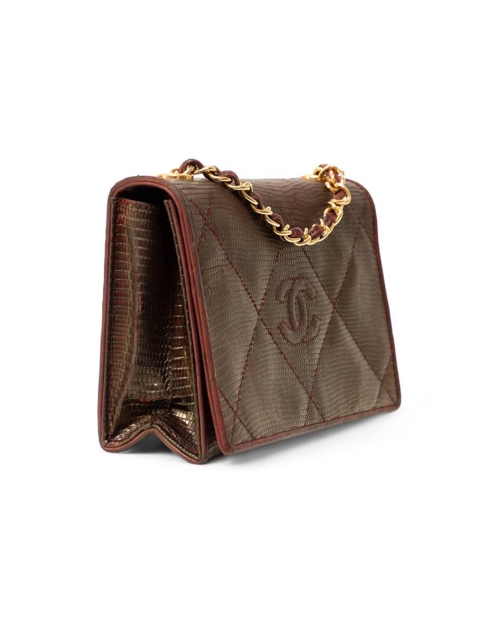 Women's Borsa a Tracolla Chanel  Bordeaux Vintage