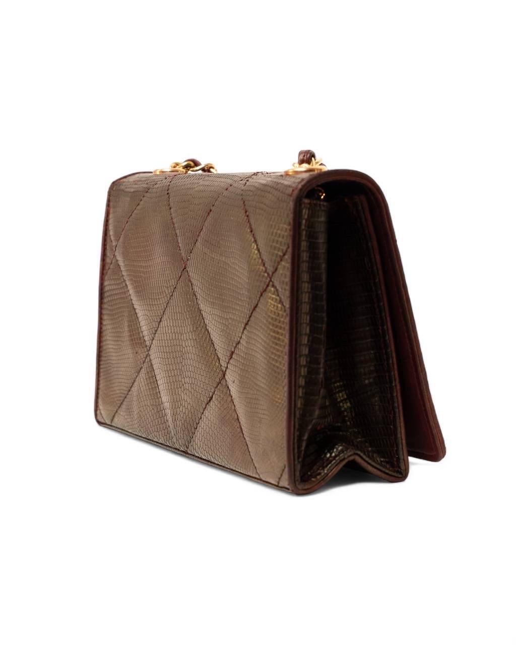 Borsa a Tracolla Chanel  Bordeaux Vintage 1
