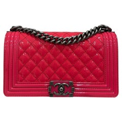 Borsa A Tracolla Chanel Boy Medium Fucsia 2010\ 2011