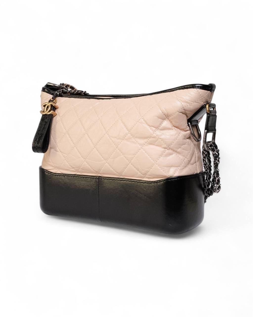 Beige Borsa a Tracolla Chanel Gabrielle Medium Cipria For Sale