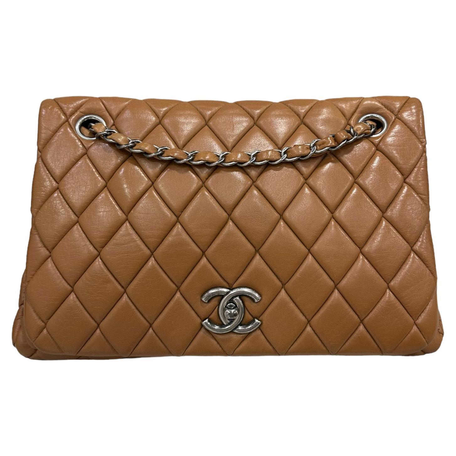 Borsa A Tracolla Chanel Jumbo Flap Cuoio 2010/2011 For Sale at 1stDibs