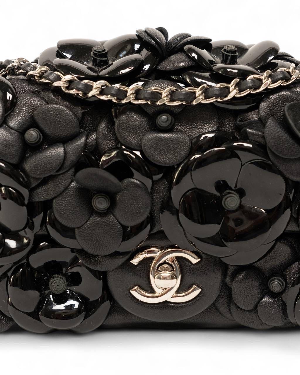 Furla Camelia Mini+Ballerina Crossbody Bag in Black