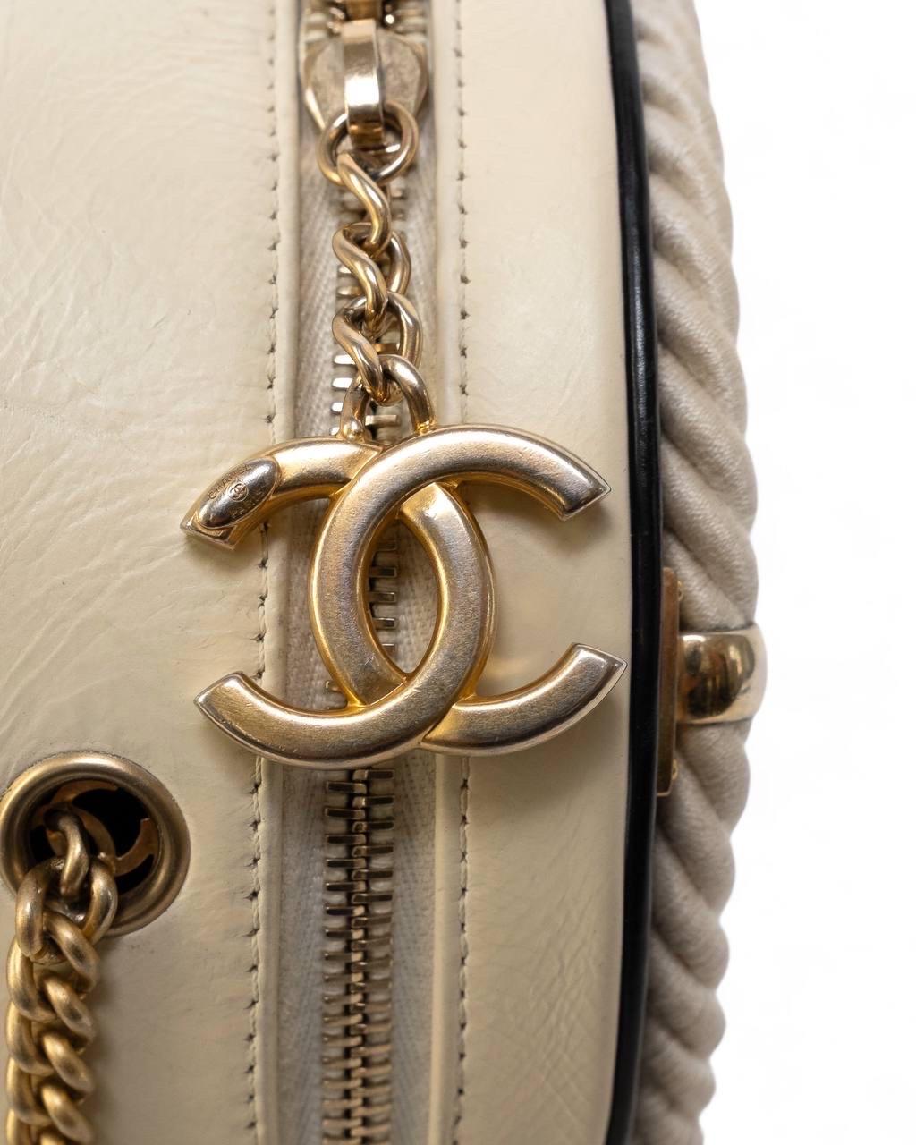Women's Borsa a Tracolla Chanel Round Bag Bicolor For Sale