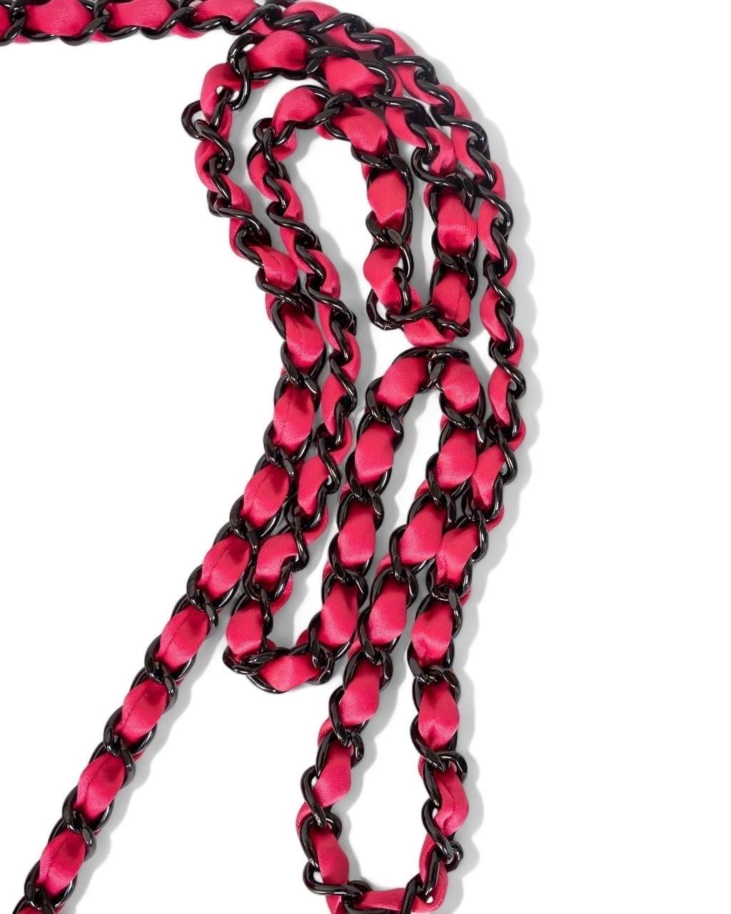 Borsa a Tracolla Chanel Star Bag Bicolor Fucsia L.E For Sale 6