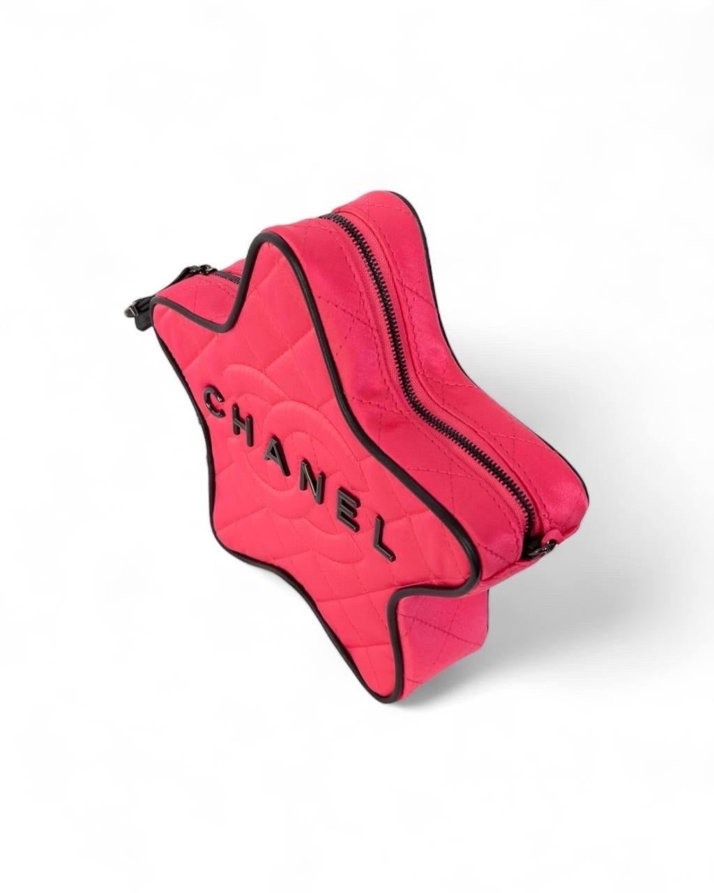 Borsa a Tracolla Chanel Star Bag Bicolor Fucsia L.E For Sale 1