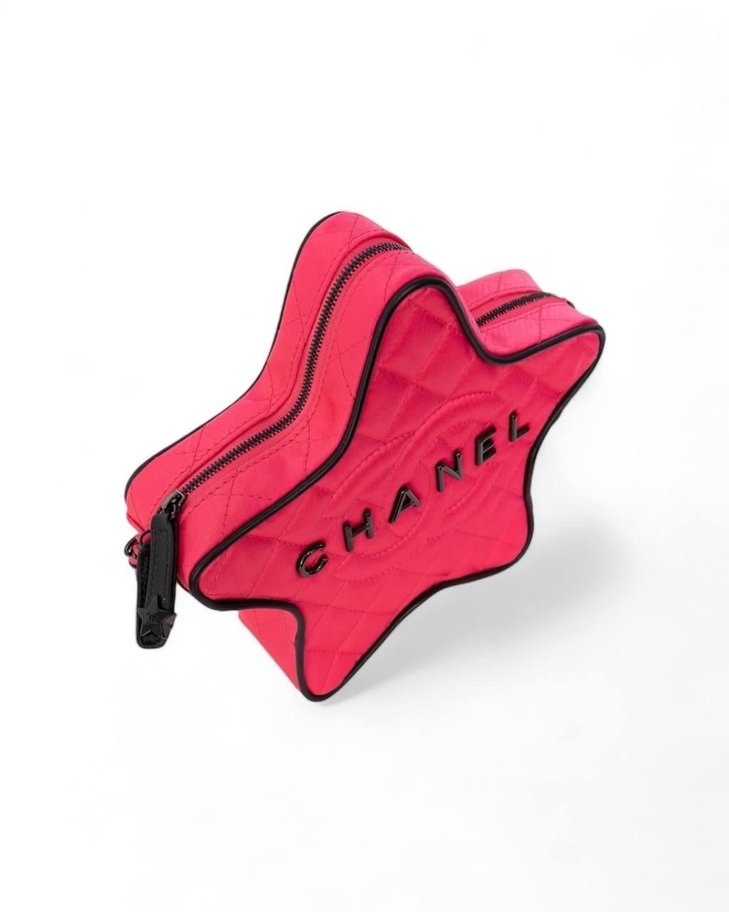Borsa a Tracolla Chanel Star Bag Bicolor Fucsia L.E For Sale 2