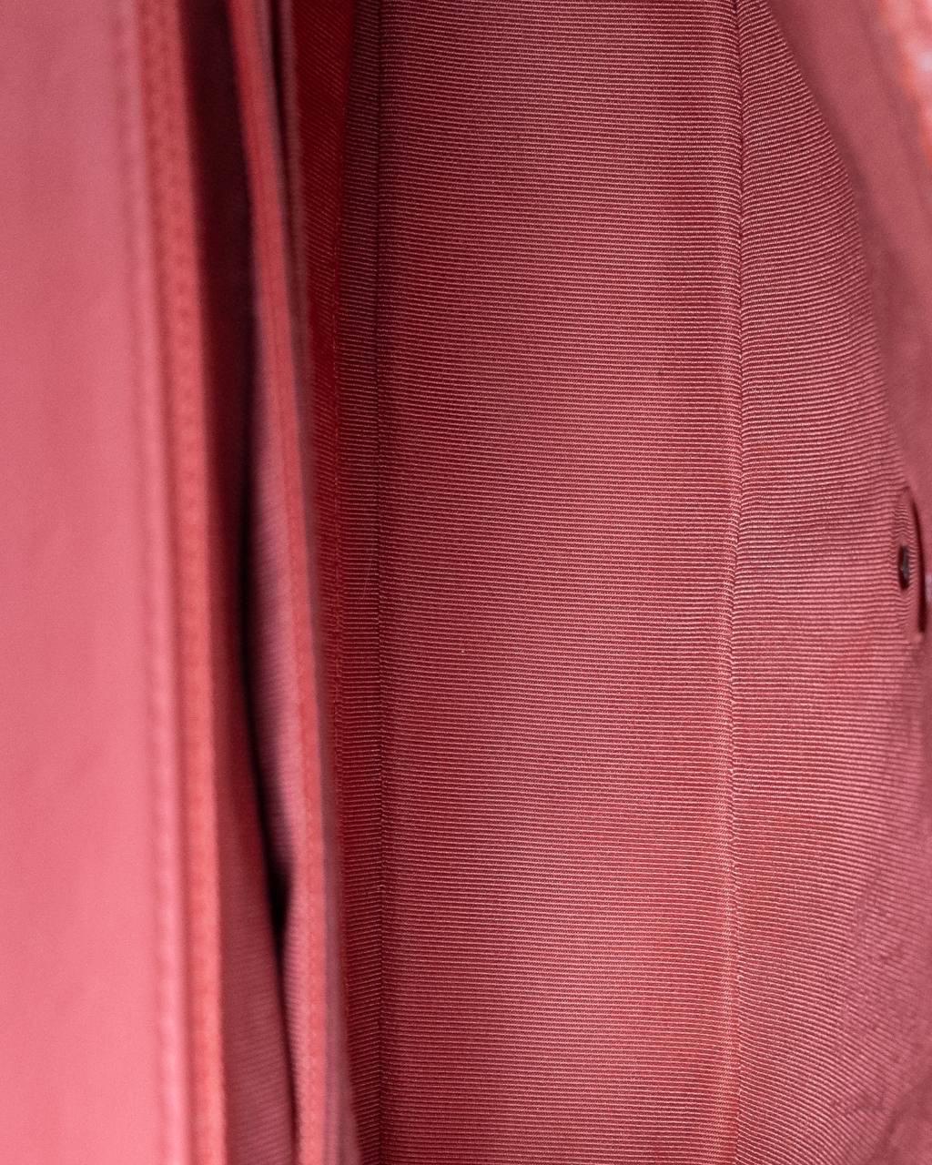Borsa a Tracolla Chanel Timeless 2.55 Patchwork Fucsia For Sale 12