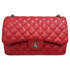 Borsa A Tracolla Chanel Timeless Jumbo Rossa 2013/2014