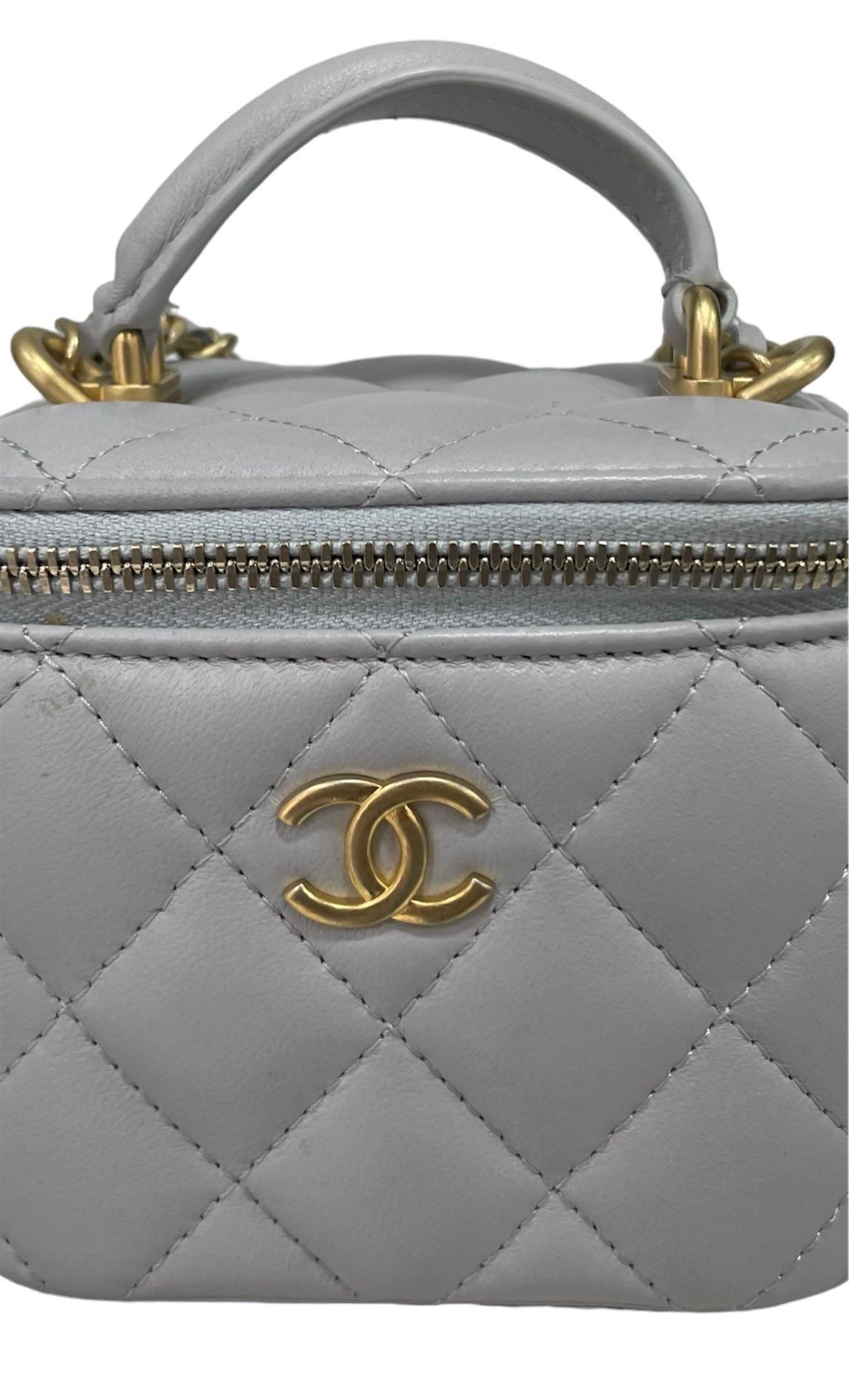 Borsa A Tracolla Chanel Vanity Case Trendy CC Mini In Good Condition For Sale In Torre Del Greco, IT