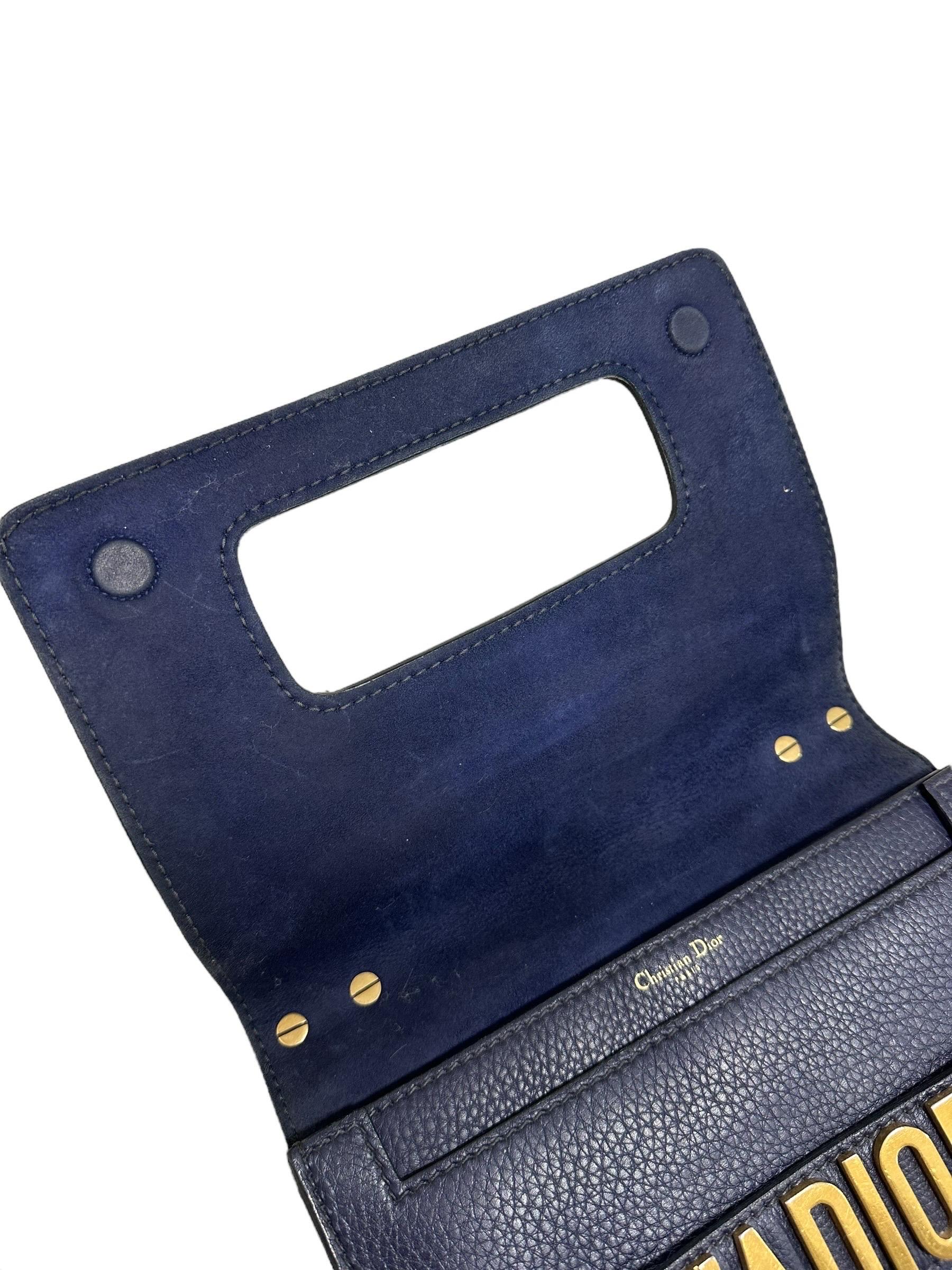 Borsa A Tracolla Dior J’Adior Blu For Sale 11