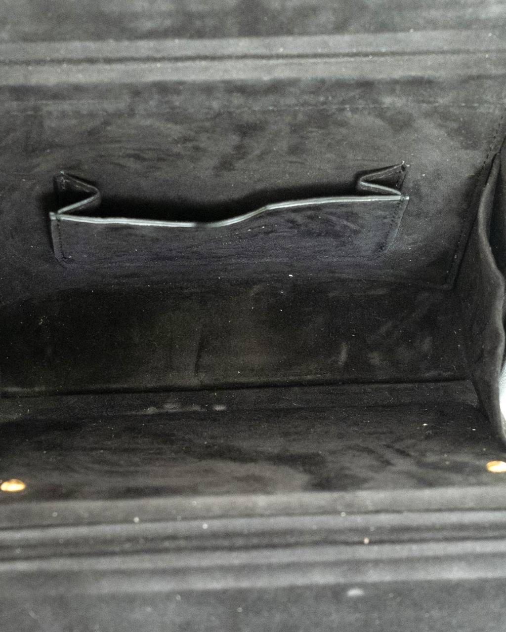 Borsa a Tracolla Dior LockBox Zodiaco A.E L. Nera in vendita 11
