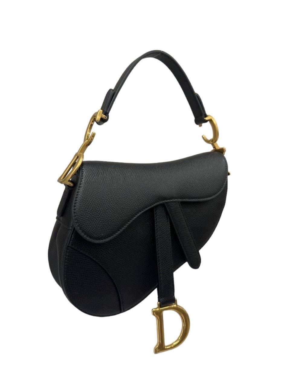 Mini Borsa A Tracolla Donna In Morbida Pelle – Con Patta, Tasche Multiple E Cinturino Regolabile, Antifurto, Nero