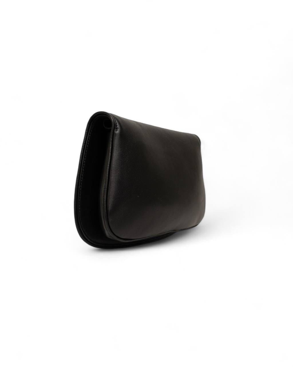 Borsa a Tracolla Gucci Blondue Bag MM Nera 2