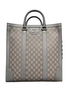 Borsa a Tracolla Gucci Shopping Ophidia GG Supreme Grigia