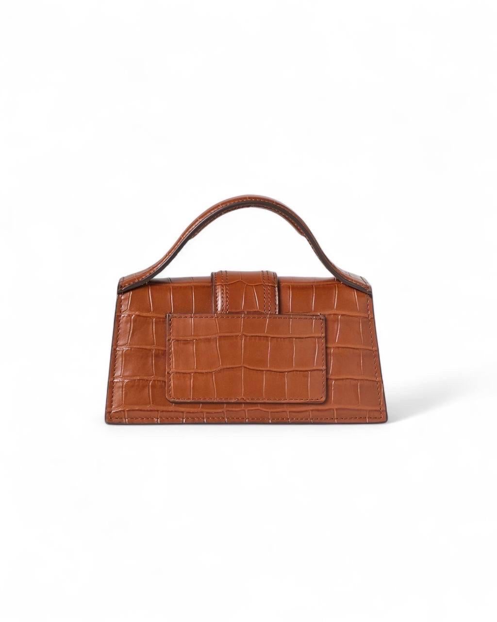 Borsa a Tracolla Jacquemus Le Bambino Mini Cocco Marrone 1