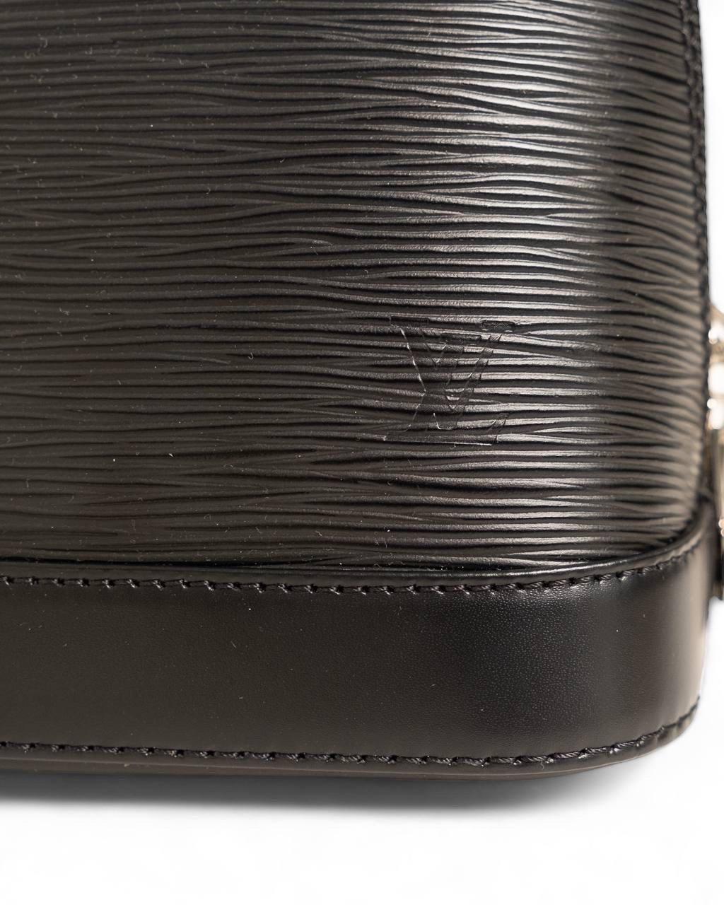Borsa a tracolla Louis Vuitton Alma BB Epi Nera 7