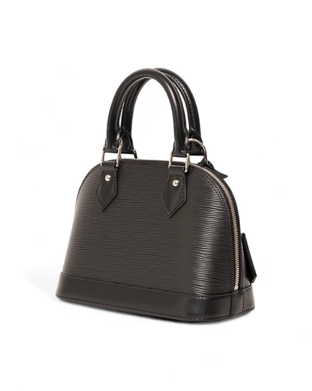 Women's Borsa a tracolla Louis Vuitton Alma BB Epi Nera