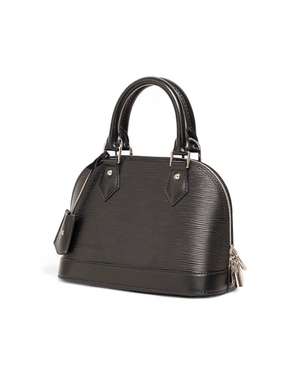 Borsa a tracolla Louis Vuitton Alma BB Epi Nera 1