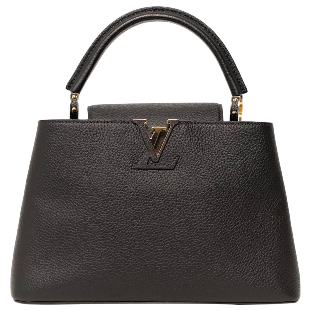 Borsa a Tracolla Louis Vuitton Capucines MM Nera