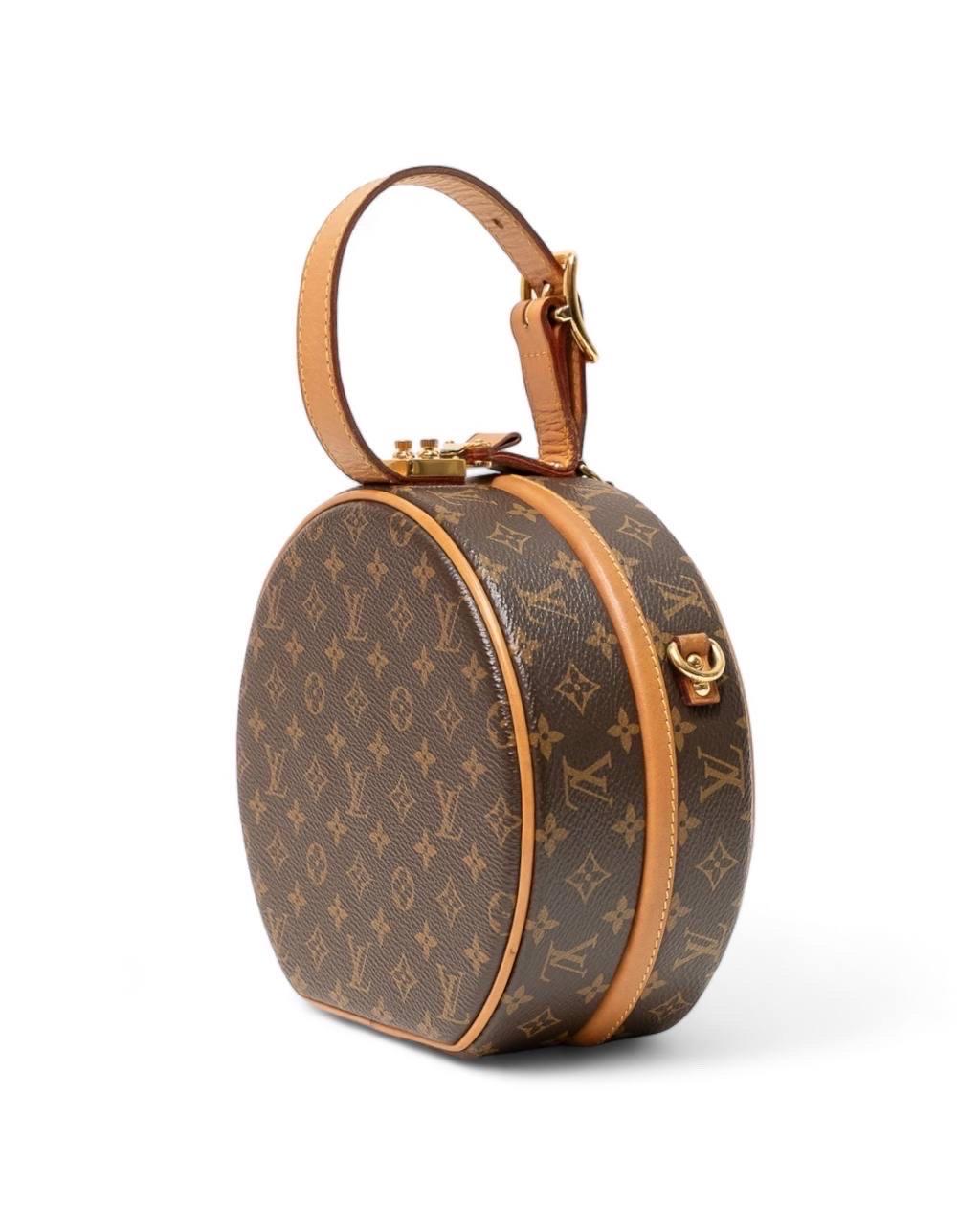 Borsa a Tracolla Louis Vuitton Petit Boite Chapeau Monogram 3