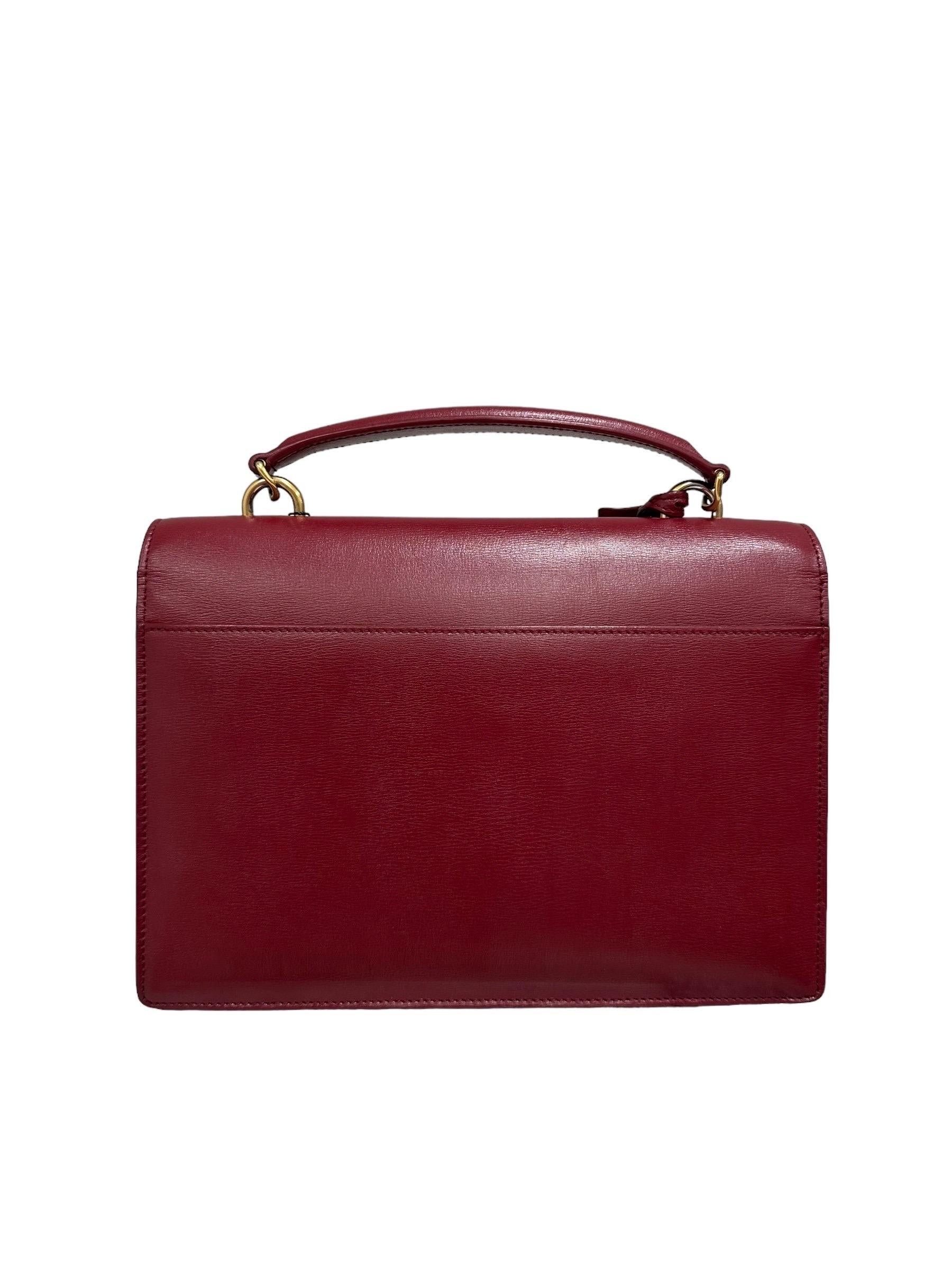 Borsa bordeaux best sale tracolla