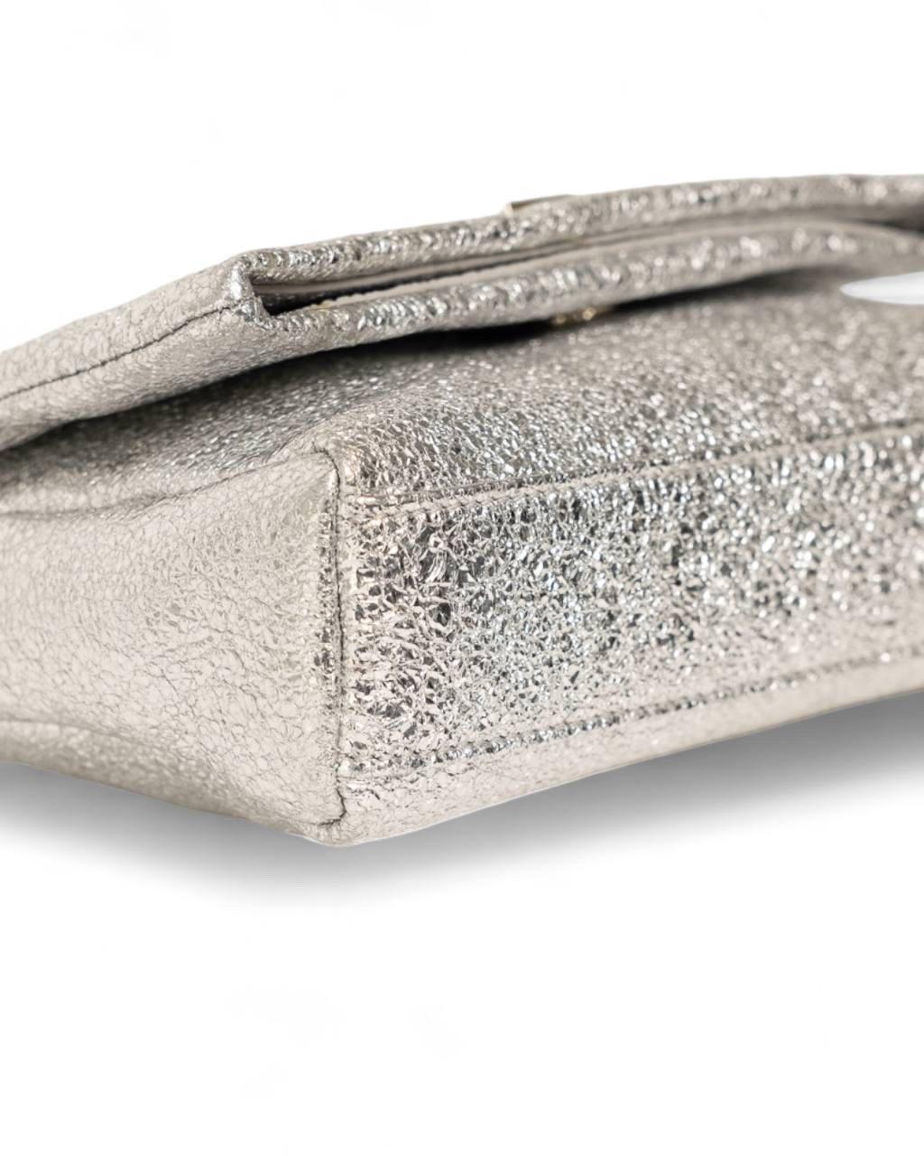 Borsa a Tracolla Saint Laurent West-Hollywood Mini Silver 6