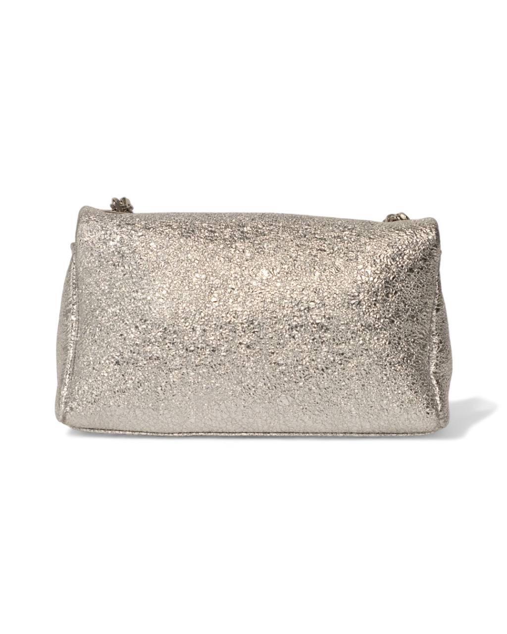 Borsa a Tracolla Saint Laurent West-Hollywood Mini Silver 15