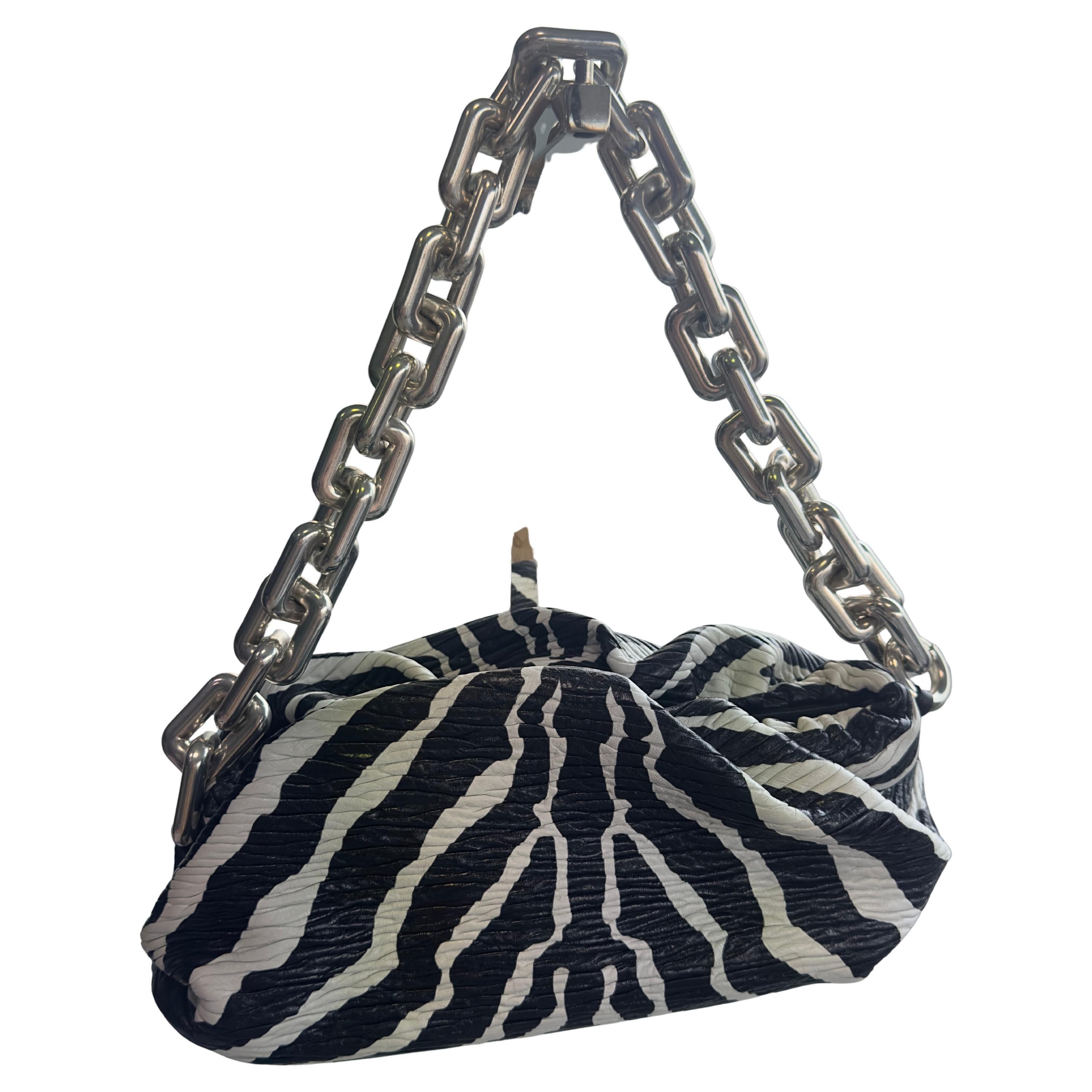 Bottega bag leather pouch bag in very good condition