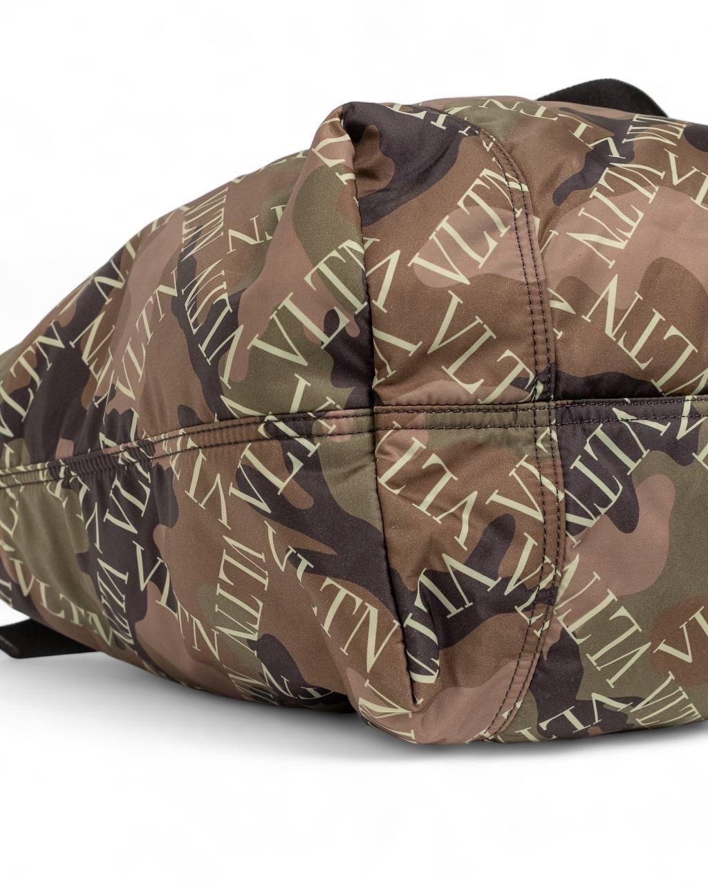 Borsa da viaggio Valentino Borsone VLTN Camouflage Verde 6