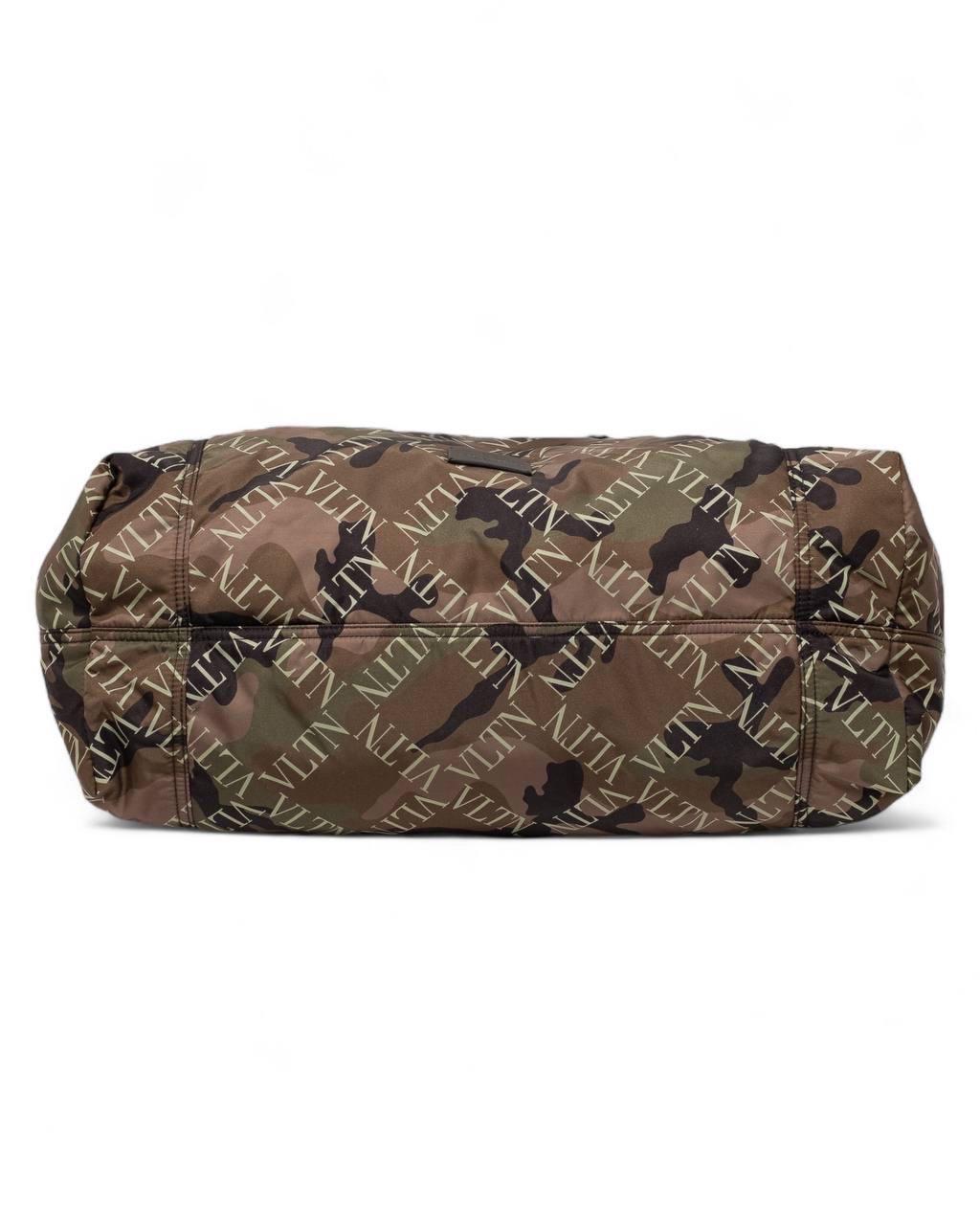 Borsa da viaggio Valentino Borsone VLTN Camouflage Verde 7