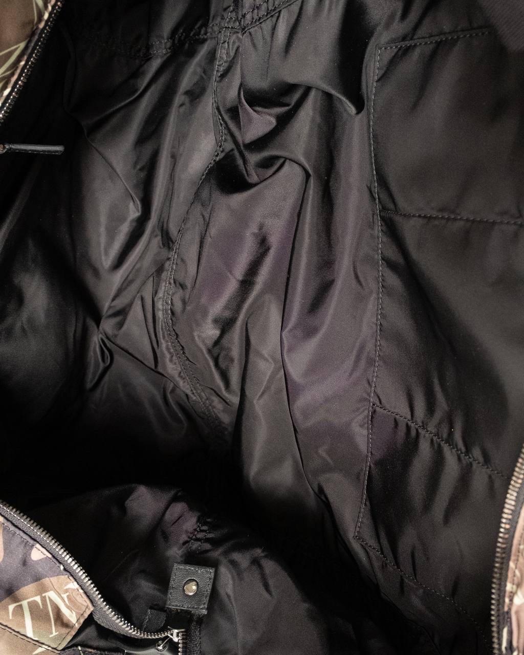 Borsa da viaggio Valentino Borsone VLTN Camouflage Verde 8