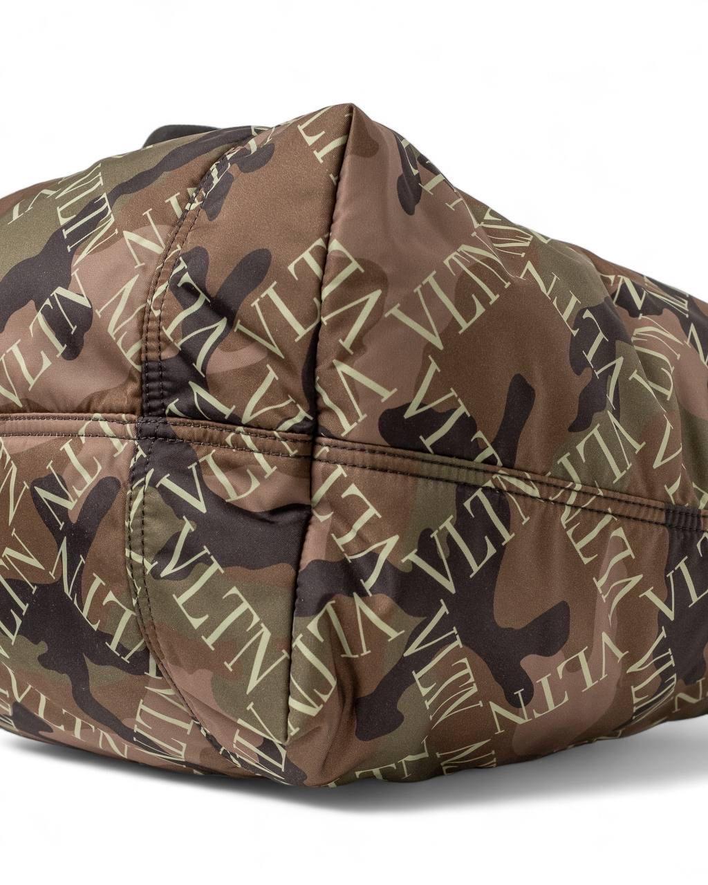 Borsa da viaggio Valentino Borsone VLTN Camouflage Verde 5