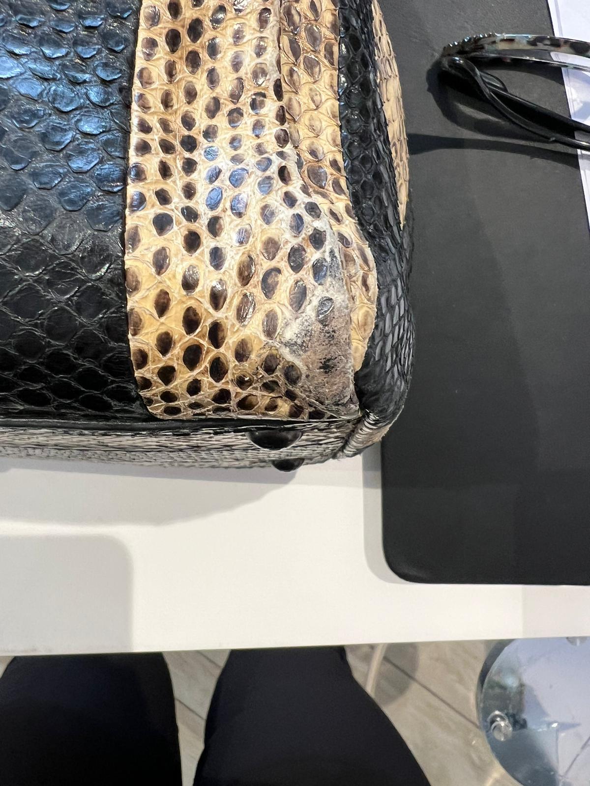 Fendi Peekaboo bag in reptile 2002 For Sale 7