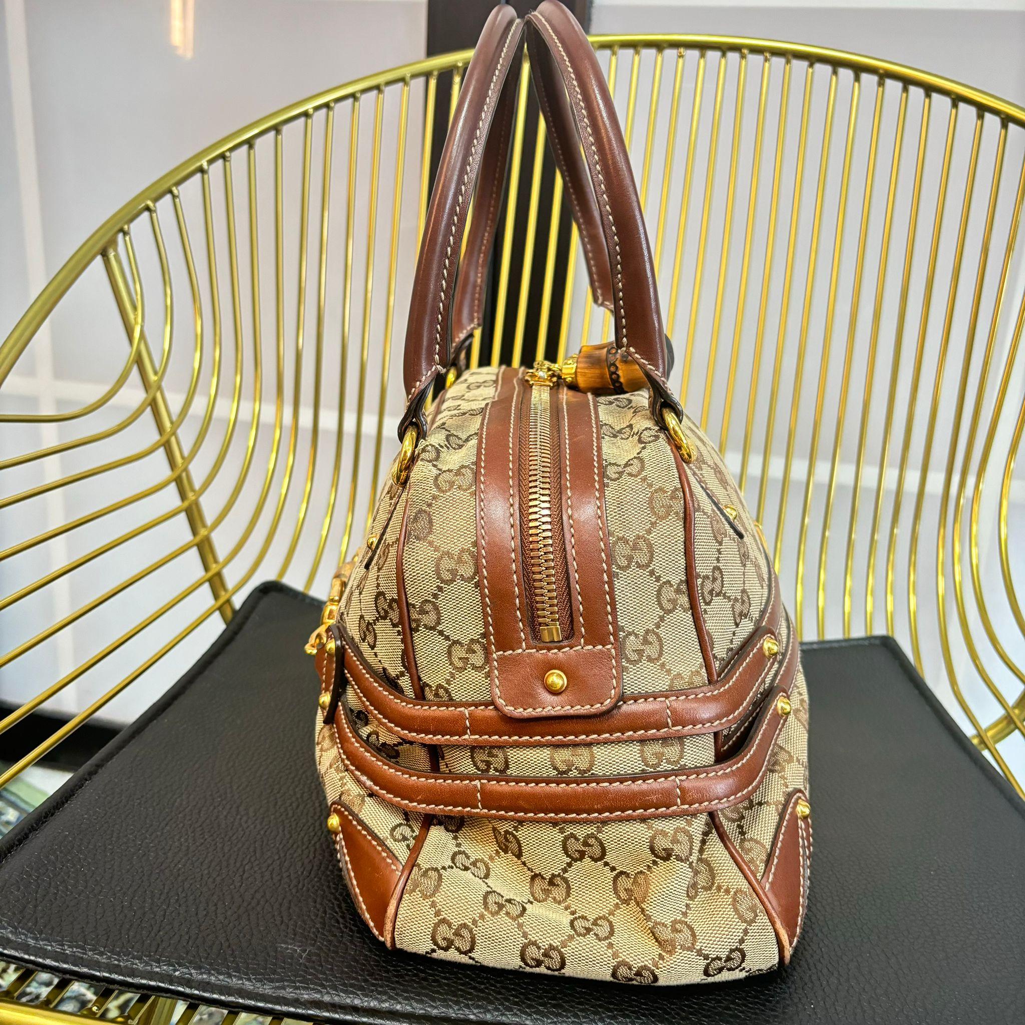 Borsa Gucci Horsebit vintage in ottime condizioni In Excellent Condition For Sale In Basaluzzo, IT