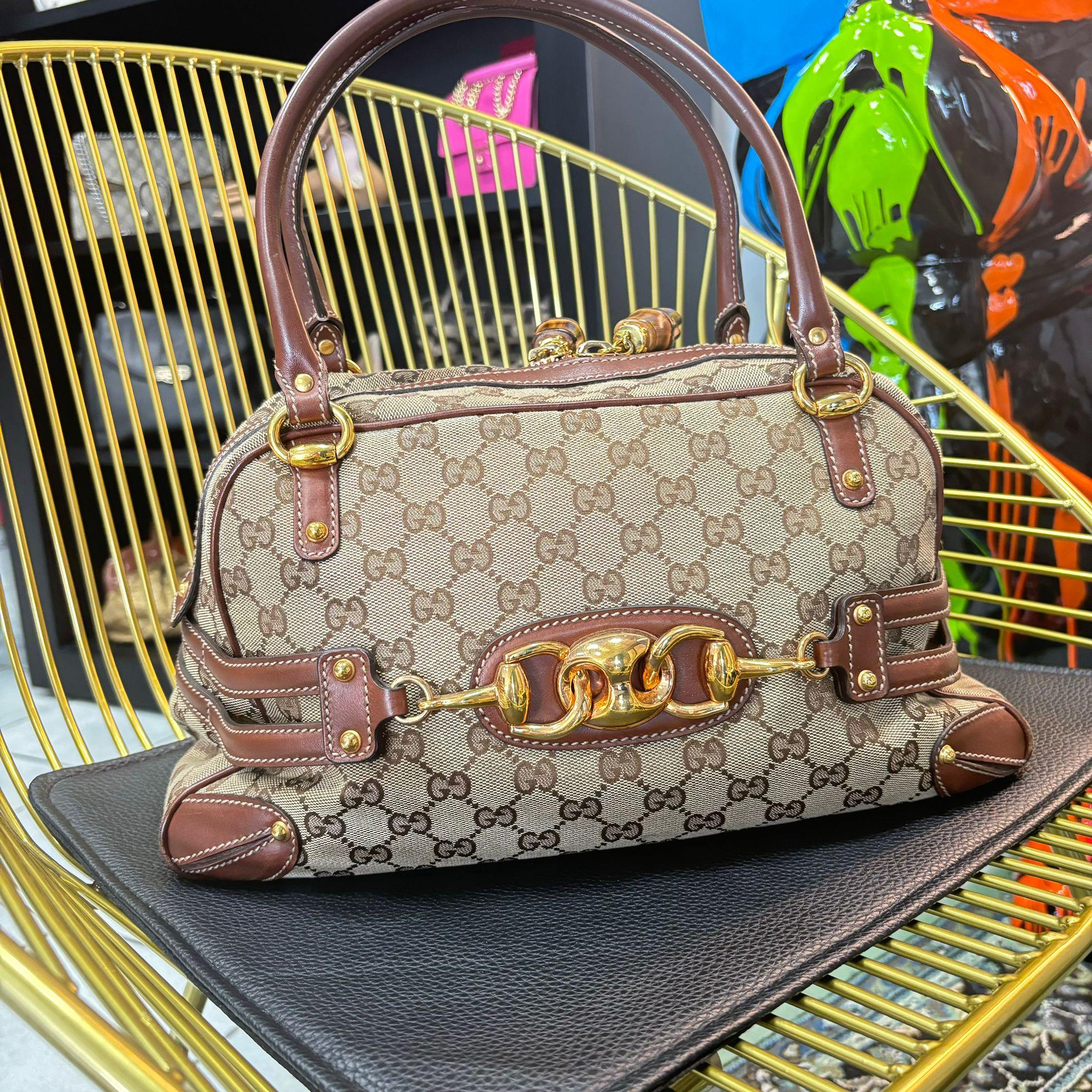 Borsa Gucci Horsebit vintage in ottime condizioni For Sale 1