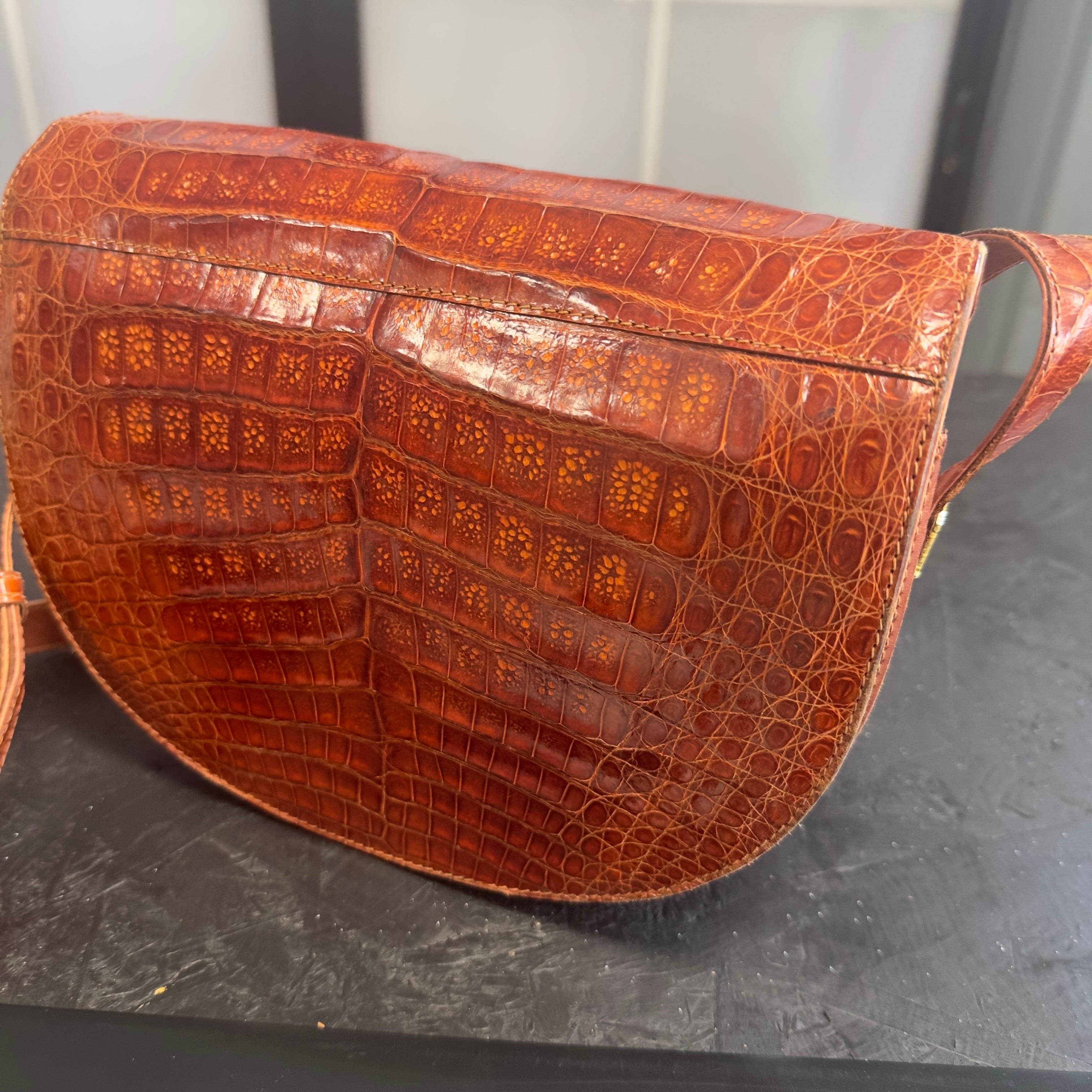 Brown Borsa Jacque Saint Just vintage For Sale